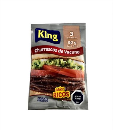 CHURRASCOS DE VACUNO KING 90 GR